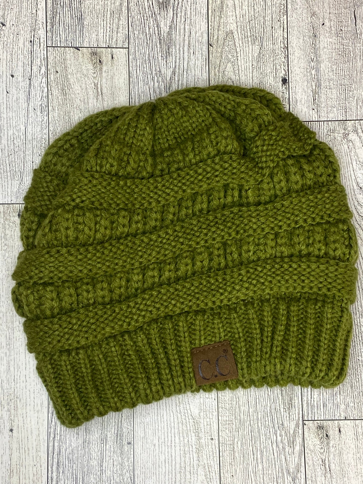 Green Beanie