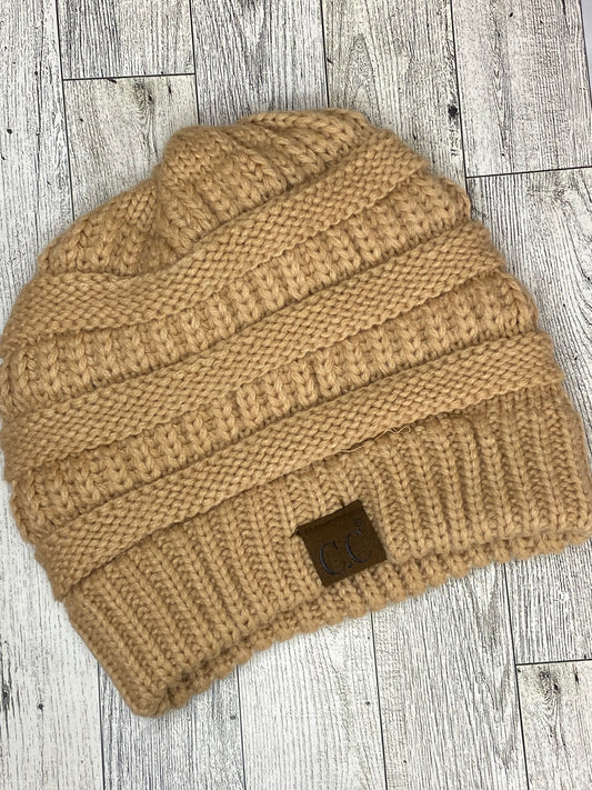 Tan Beanie