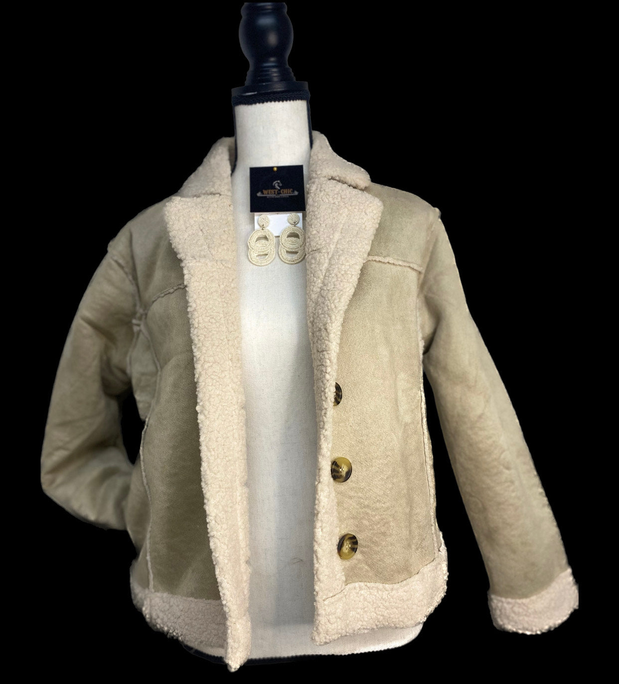 Adara Suede Jacket (vanilla)