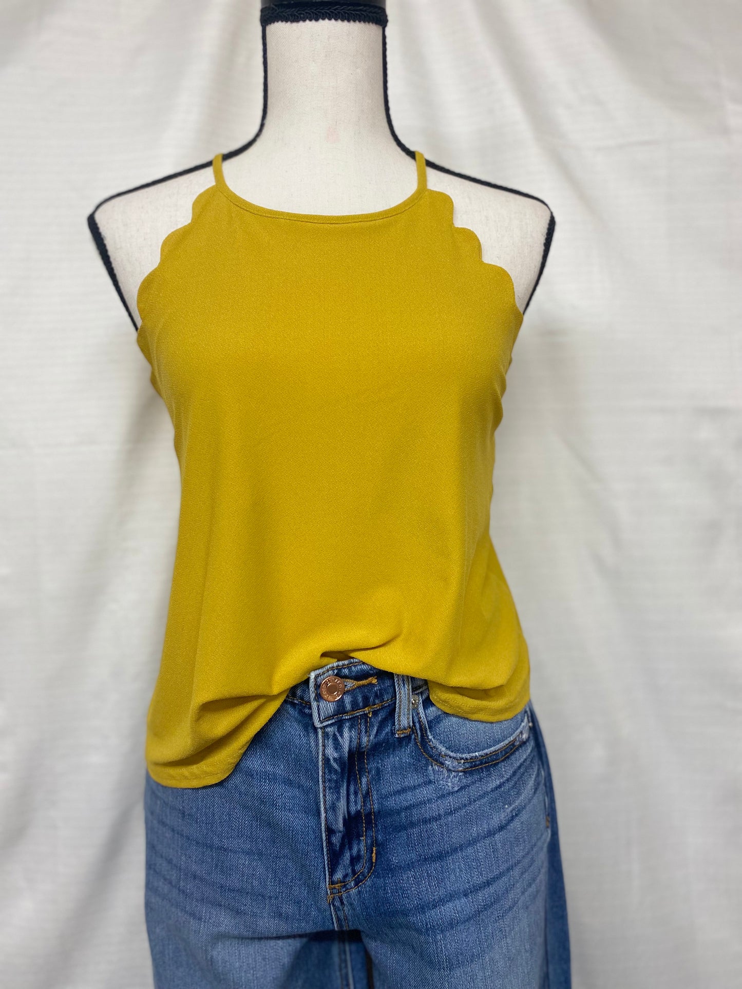 Mustard Scallop Tank